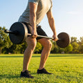 Rubber Barbell Weights with cast iron core for gym and home use