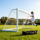 Aluminium Folding Football Goal in various sizes and colours, ideal for training and matches