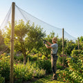 28mm black bird netting for urban and rural protection