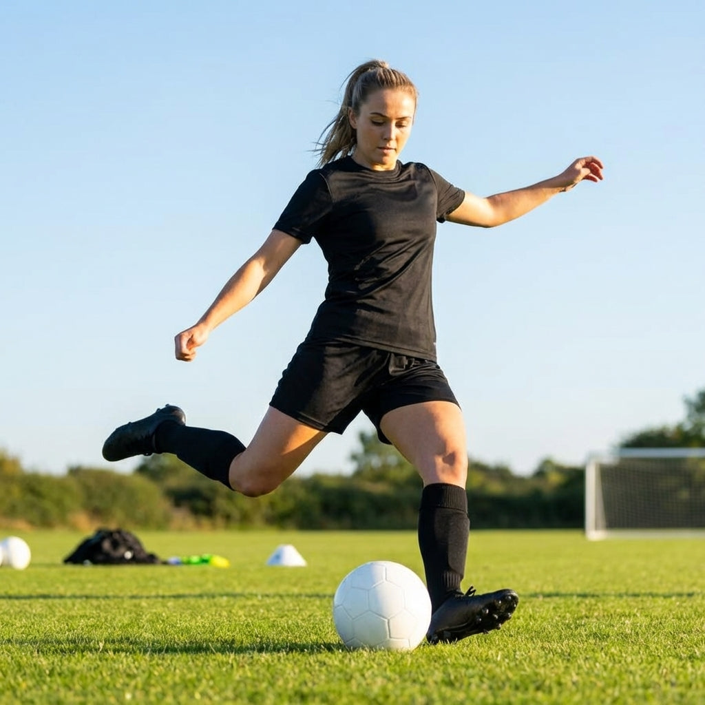 Polyester Football Shorts in multiple colours and sizes, perfect for athletes