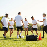White cotton t-shirt for sports and casual wear