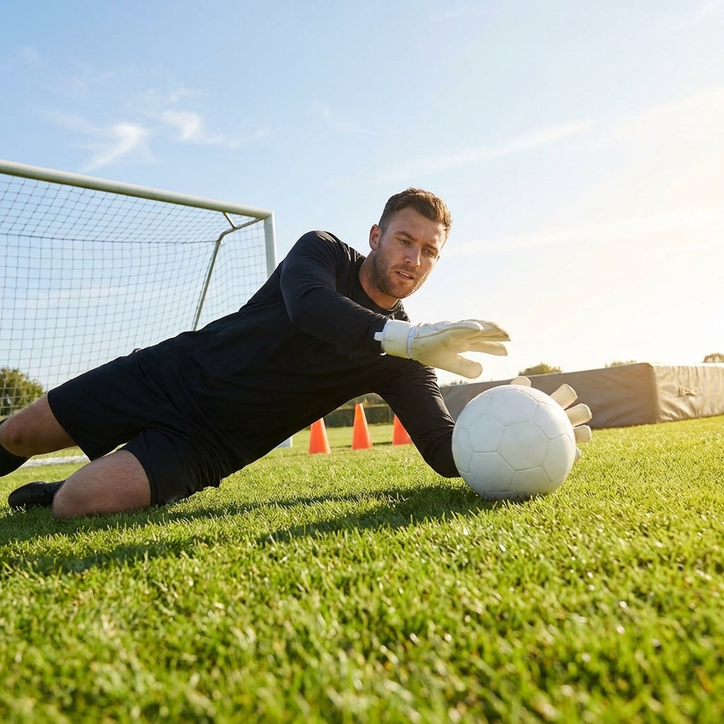 Men's long-sleeve goalkeeper shirt in various colours, football gear