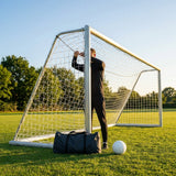 Replacement football goal nets for Alu110 goals, various sizes in white