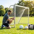 Replacement goal nets made from 5-ply knotless polyester in various sizes