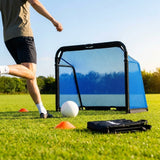 Football goal net in multiple sizes and colours for clubs and gardens