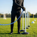 Plastic Chain Barrier in vibrant colours for versatile use