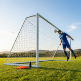 16 x 7ft replacement football goal nets in HDPE for football clubs