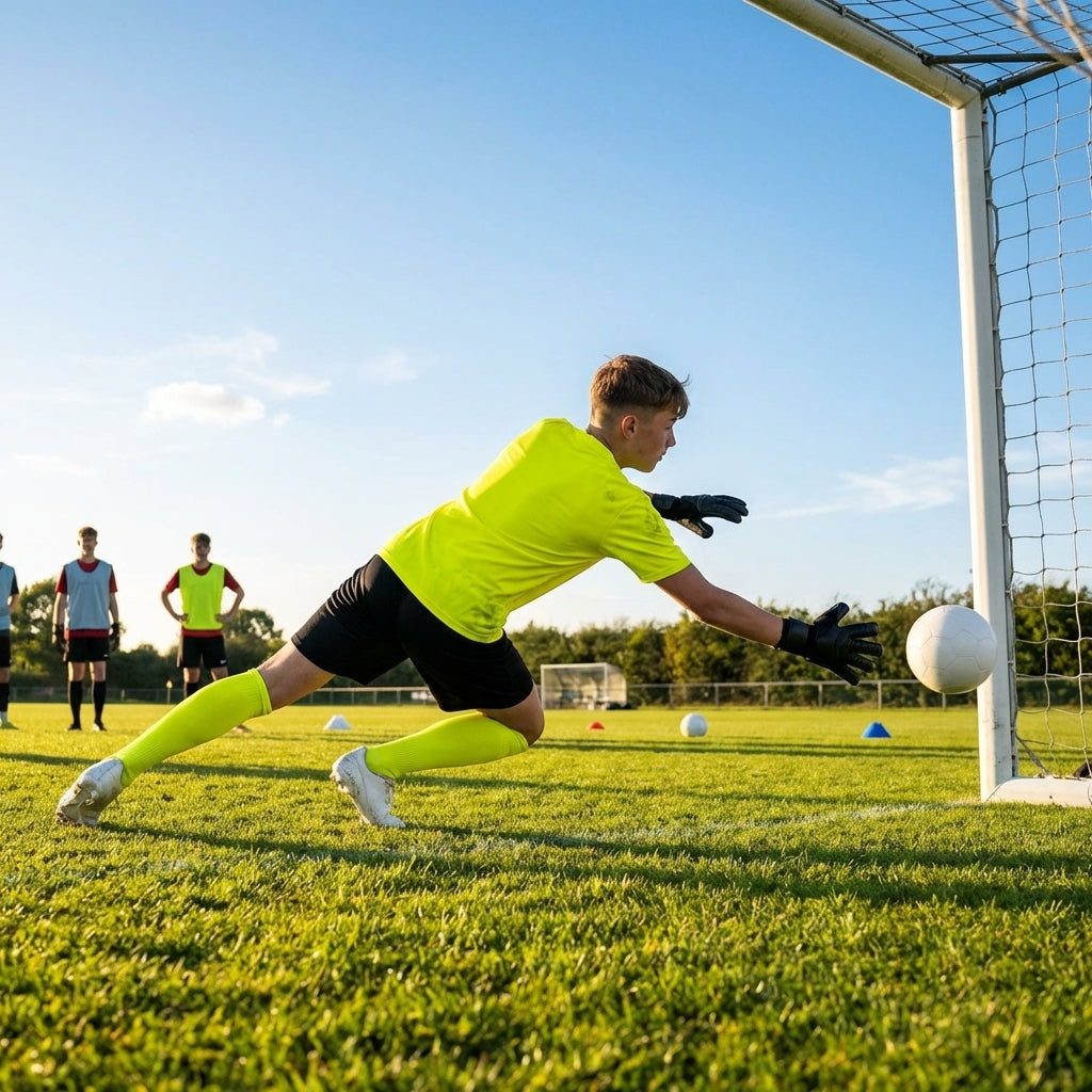 Goalkeeper socks in vibrant colours and multiple sizes