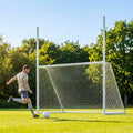 Aluminium football goal 8x5ft for junior sports
