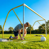 Football goal replacement stanchions available in multiple sizes