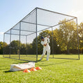Cricket Cage Frame Kit with Galvanised Steel Components