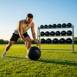 Medicine Balls of varying weights for gym and home fitness