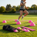 Agility Training Cone Hurdle Set – Fluorescent – UV Treated PVC – Indoor/Outdoor image 10