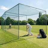 Cricket nets made from HDPE, available in various sizes for indoor and outdoor use