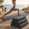 PVC Yoga Mat with textured foam for yoga and Pilates