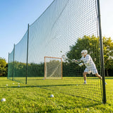 Ball Stop Net System with Steel Frame for Sports Clubs