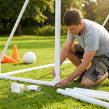 Replacement corners and connectors for football goals