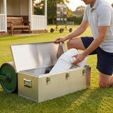 Aluminium storage boxes in various sizes for professional use