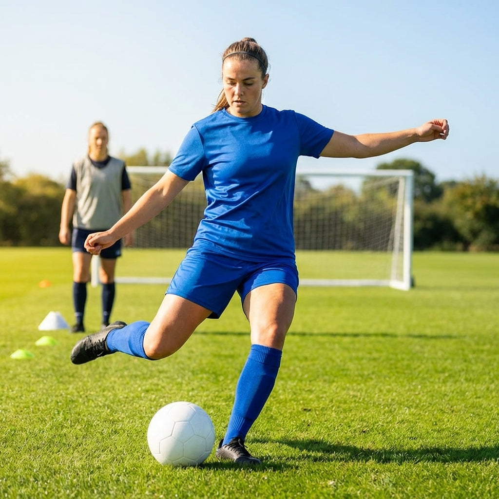 Women's Short Sleeve Football Shirt in vibrant colours