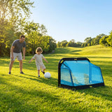 Aluminium Folding Football Goal in various sizes and colours, ideal for training and matches