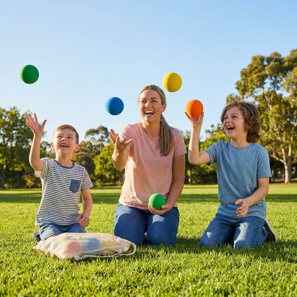 Foam Handball – Various Sizes & Colours – High-Density Foam – Indoor & Outdoor Use