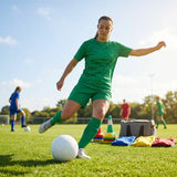 Women's Football Kit with Geometric Print Jersey