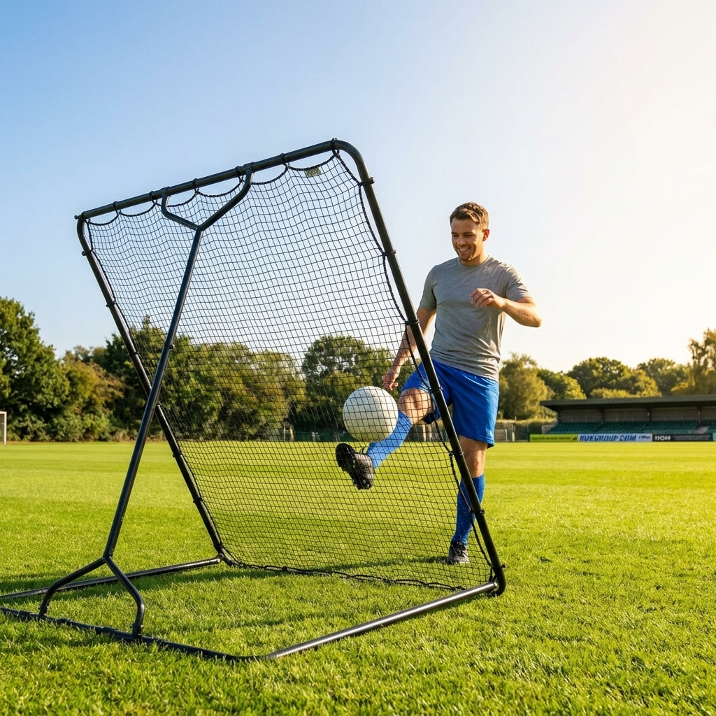 Football Rebounder with Galvanised Steel Frame for Training Drills