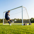 12ft x 6ft aluminium football goal for mini-soccer