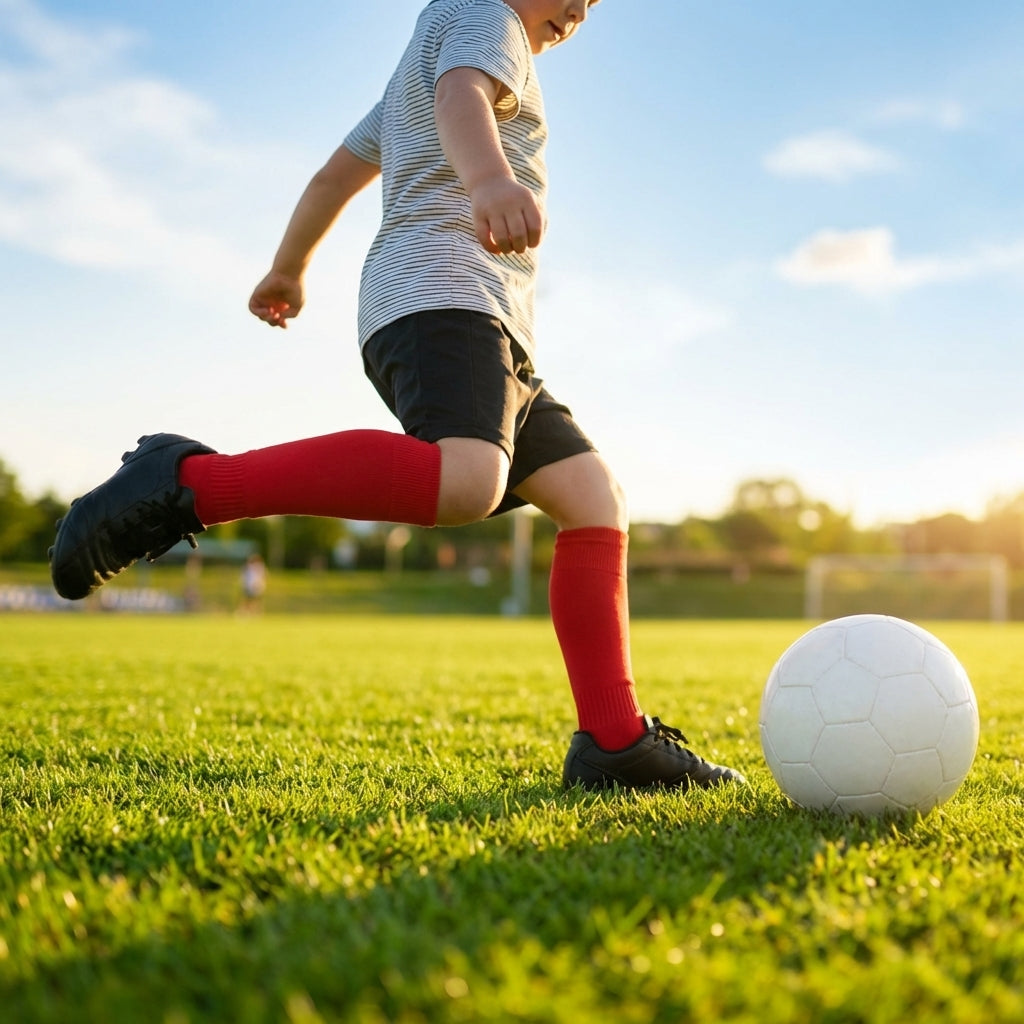 Knee-high football socks in multiple colours, ideal for sports use