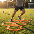 Agility Training Rings – Pack of 6 – Durable PP Plastic – Multi-Sport Use image 15