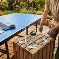 Table Tennis Table Replacement Parts, featuring durable steel and nylon components