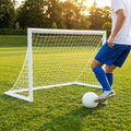 24x8ft professional aluminium football goal