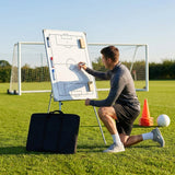 Double-sided coaching board with aluminium frame and accessories