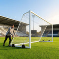 24x8ft professional aluminium football goal