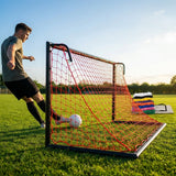 Football goal net in multiple sizes and colours for clubs and gardens