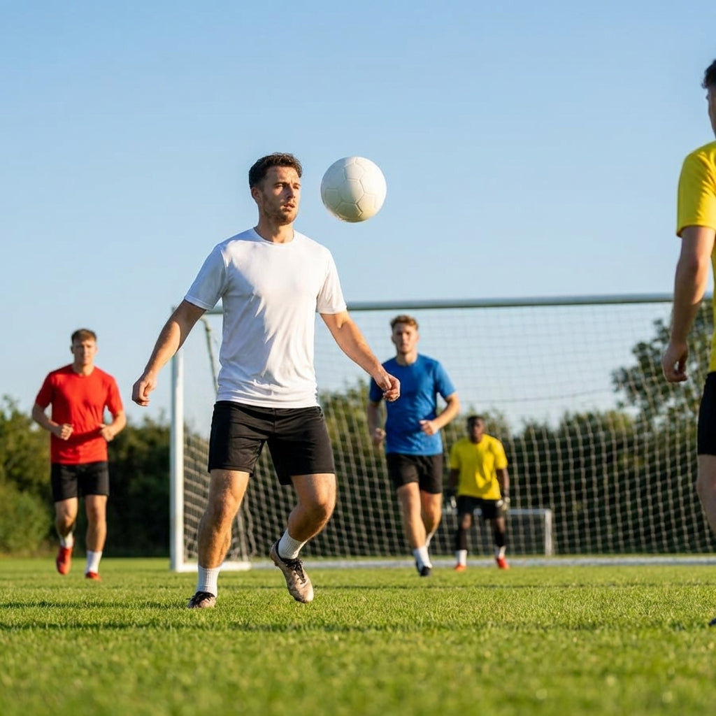 Men's classic football shirt in various colours and sizes