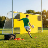 Gaelic and Hurling Target Sheet with Yellow Banding for Training