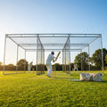 Steel Cricket Cage – Custom Sizes – Galvanised Steel – Club & School Use