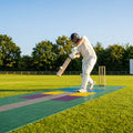 Cricket matting with coloured zones, ideal for training