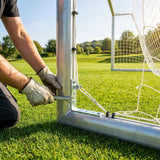 Football Goal Brackets – Aluminium – Durable Replacement – Sports Equipment