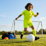 Kids' football kit in multicolour with shirt, shorts, and socks
