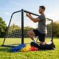 Football goal net in multiple sizes and colours for clubs and gardens
