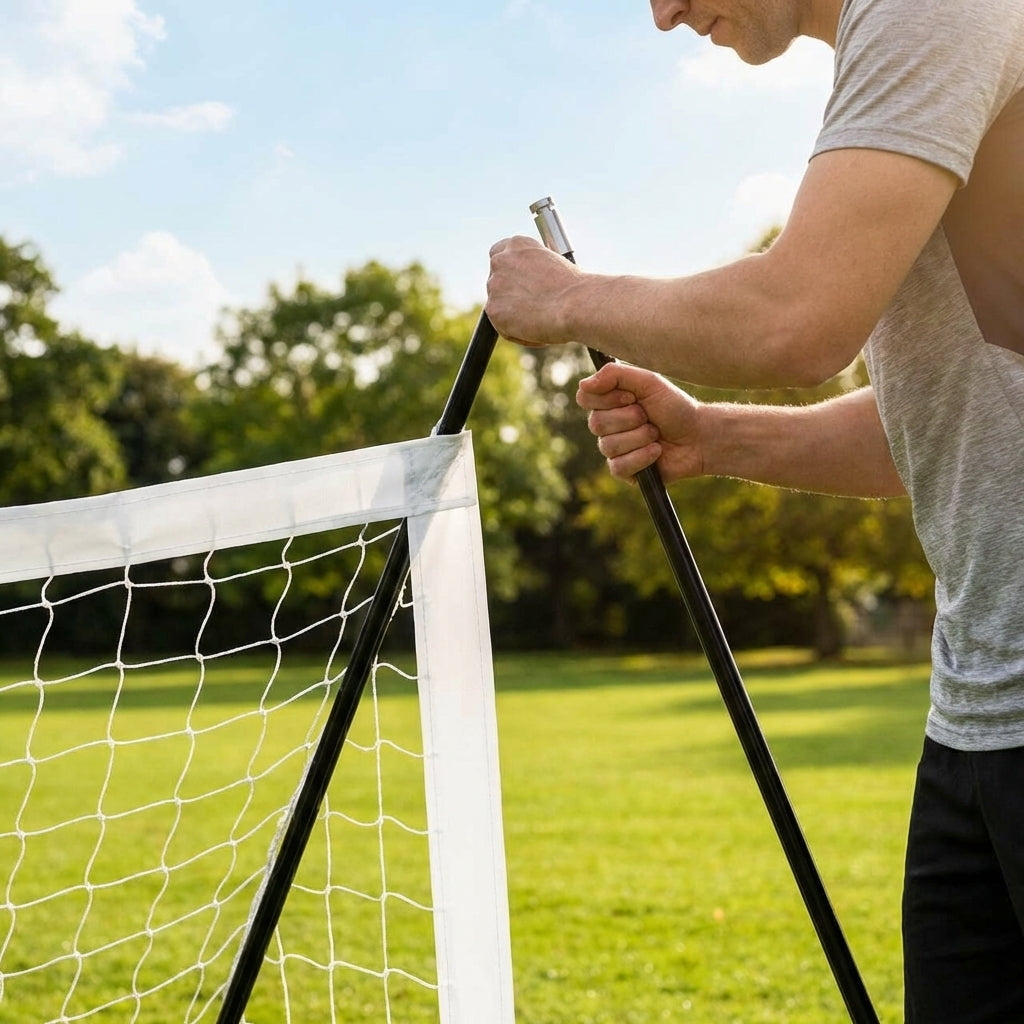 Fibreglass goal poles for ProFlex football goals