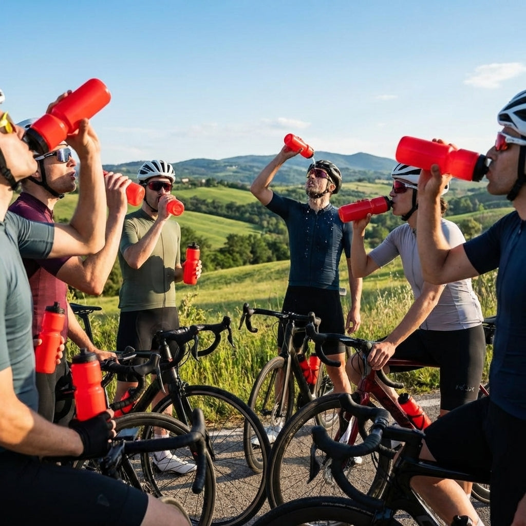 BPA-Free Cycling Water Bottle in various colours, 750ml capacity