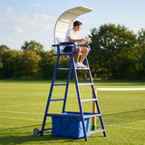 Aluminium Tennis Umpire Chair in Green, Blue, or Black