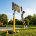 Adjustable Basketball Hoop with Portable System