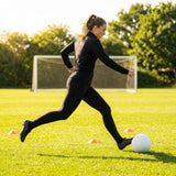 Women's compression leggings in various sizes and colours