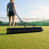 Tennis Court Drag Brush with Heavy-Duty Nylon Bristles