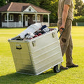 Aluminium storage boxes in various sizes for professional use