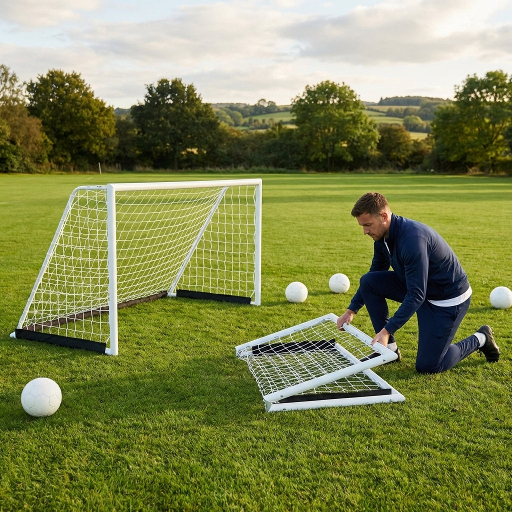Aluminium football goal 24 x 8ft for professional training